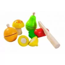 Plan Toys Drewniany zestaw warzyw i owoców Plan Creations Company Limited - Zabawki AGD - miniaturka - grafika 1