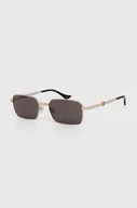Okulary przeciwsłoneczne - Gucci okulary przeciwsłoneczne męskie kolor czarny GG1495S - miniaturka - grafika 1