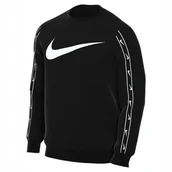 Swetry męskie - BLUZA MĘSKA NIKE DX2029 CZARNA SPORTOWA PREZENT NIKE r. M - miniaturka - grafika 1