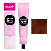 Farby do włosów i szampony koloryzujące - Matrix SoColor Sync, alkaiczny toner do wosw z technologi Pre-Bonded, 6BC, 90ml - miniaturka - grafika 1