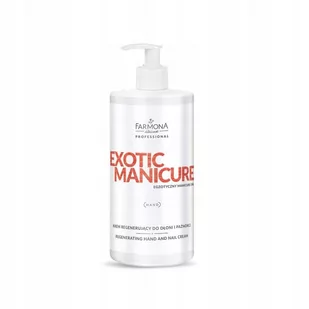 Farmona EXOTIC MANICURE Krem regenerujący do dłoni i paznokci 500ml - Kremy i maski do rąk - miniaturka - grafika 1