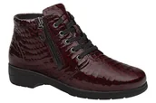 Botki damskie - Botki CAPRICE 9-25152-502 H Bordo Croco Bordowe onAIR INSOLE - miniaturka - grafika 1