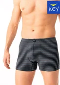 Majtki męskie - SZORTY KEY MXH-311 B25 GR (kolor granat, rozmiar XL) - miniaturka - grafika 1