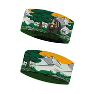 Czapki i chusty sportowe damskie - Opaska multifunkcyjna Buff Coolnet UV+ Headband Tatry Bear - miniaturka - grafika 1