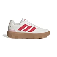 Półbuty damskie - Damskie Buty ADIDAS COURTBLOCK BOLD JI2209 – Biały - miniaturka - grafika 1