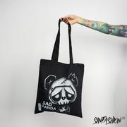 Torebki damskie - Torba Akumu Ink Sad Panda Tote Bag - miniaturka - grafika 1