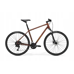 Rower crossowy Merida CROSSWAY 100 M(51) MATT BRONZE(SILVER-BROWN) - Rowery - miniaturka - grafika 1
