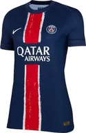 Koszulki i topy damskie - Nike Top Paris Saint-Germain Dri-Fit Advmatch JSY koszulka z krótkim rękawem Home, granatowa (Midnight Navy/White) FN8965-411, XL (DE) - miniaturka - grafika 1