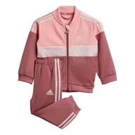 Odzież sportowa dziecięca - Dres Tiberio 3-Stripes Colorblock Shiny Kids - miniaturka - grafika 1