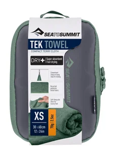 Ręcznik Sea to Summit Travelling Tek Towel XS - sage green - Ręczniki - miniaturka - grafika 7