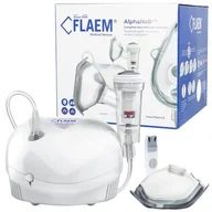 Inhalatory i akcesoria - FLAEM NEW ALPHANEB 4.0 Inhalator pneumatyczno-tłokowy z 4 trybowym nebulizatorem RF9/etui/ 5lat gwarancji - miniaturka - grafika 1