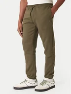Spodnie sportowe męskie - Tommy Jeans Spodnie dresowe DM0DM20473 Khaki Regular Fit - miniaturka - grafika 1