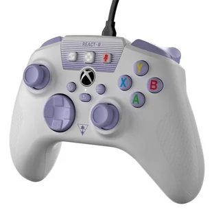 Turtle Beach REACT-R™ Controller White & Purple - Kontrolery gier na PC - miniaturka - grafika 1