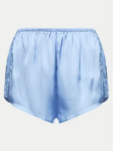 Hunkemöller Szorty piżamowe Satin 204994 Niebieski Regular Fit - Piżamy damskie - miniaturka - grafika 1