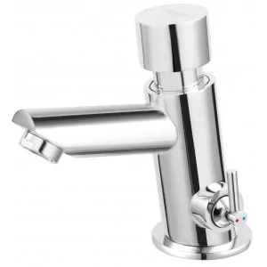 FERRO Z501R PRESSTIGE PRO bateria umywalkowa czasowa z regulacją temperatury, chrom - Baterie umywalkowe - miniaturka - grafika 1
