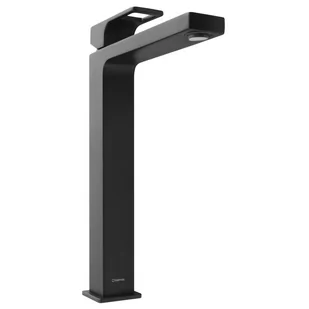 Sapho FT007/15 Forata bateria umywalkowa wysoka czarny mat - Baterie umywalkowe - miniaturka - grafika 3