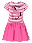 Sukienki i spódniczki dla dziewczynek - Salt and Pepper Sukienka w kolorze różowym - miniaturka - grafika 1