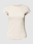Koszulki i topy damskie - T-shirt z prążkowaniem model ‘Go Ribbed’ - miniaturka - grafika 1