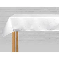 Obrusy i serwetki - Obrus żakardowy Gloss ze srebrną nicią 180 x 130 cm - miniaturka - grafika 1