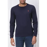 Koszulki męskie - POLO RALPH LAUREN Longsleeve | Custom slim fit - miniaturka - grafika 1