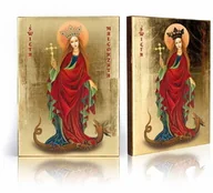 Ikony i obrazy sakralne - Ikona religijna Święta Małgorzata - miniaturka - grafika 1