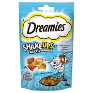 Przysmaki dla kotów - Przysmak dla kota DREAMIES Shake Ups Multivitamins Owoce morza 55 g - miniaturka - grafika 1