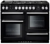 Kuchenki gazowo-elektryczne - Falcon Nexus 110 Czarny chrom NEX110DFBL/C-EU - miniaturka - grafika 1