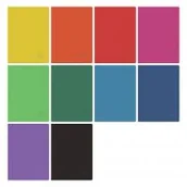 Zeszyty szkolne - Herlitz Zeszyt B5 Rainbow Classic Collection kratka 60 kartek - miniaturka - grafika 1