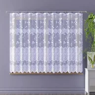 Firany - Firanka żakardowa metrażowa wys. 170 cm Vineala A052 biała - miniaturka - grafika 1