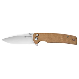 Nóż składany Sencut Sachse S21007-3 brown micarta - Noże - miniaturka - grafika 1
