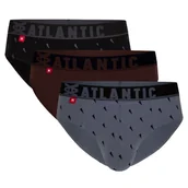 Majtki męskie - 3-pack slipy męskie sport 3mp-152 atlantic-l - miniaturka - grafika 1