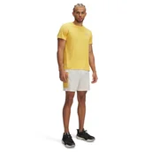 Spodenki męskie - Męskie spodenki do biegania Under Armour UA Trail Run 5\'\' Shorts - beżowe - miniaturka - grafika 1