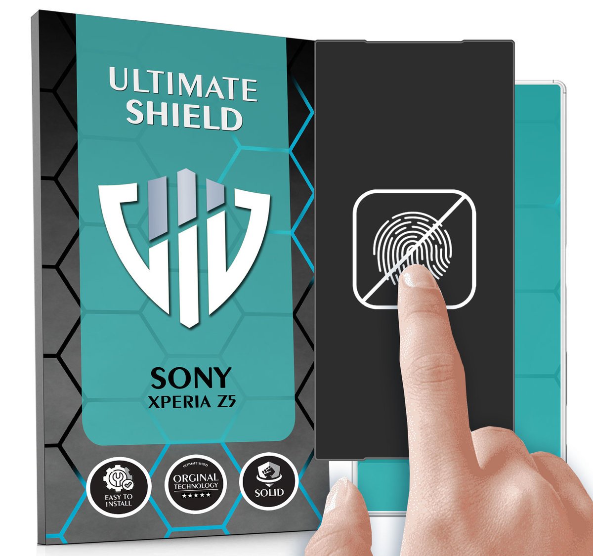 FOLIA DO SONY XPERIA Z5 HYDROŻELOWA MATOWA BRAK ODCISKÓW CAŁY EKRAN 5D