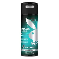 Dezodoranty i antyperspiranty męskie - Playboy Endless Night dezodorant 150 ml dla mężczyzn - miniaturka - grafika 1