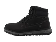 Kozaki damskie - Tom Tailor Męskie 8480000003 modne kozaki, czarne, 46 EU, czarny, 46 - miniaturka - grafika 1