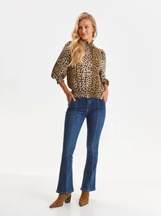 Bluzka damska bluzka długi rękaw czarna - SBD1393CA luźna, z długim rękawem - TOP SECRET - Odzieżowy sklep internetowy TOP SECRET - Bluzki damskie - miniaturka - grafika 1