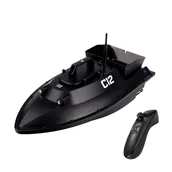 Inne akcesoria dla wędkarzy - Leziter Łódź paszowa C12 z ładowaczem w kolorze czarnym - miniaturka - grafika 1