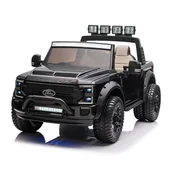 Pojazdy elektryczne dla dzieci - Mamido Auto Na Akumulator Ford Super Duty 4X4 Czarny - miniaturka - grafika 1