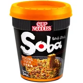 Szybkie dania obiadowe - Nissin Original Nissin Cup Noodles, soba o smaku kaczki po pekińsku 87g - Nissin 3262-uniw - miniaturka - grafika 1
