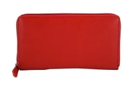 Portfele - Portfel skórzany - Barberini's - Czerwony - miniaturka - grafika 1