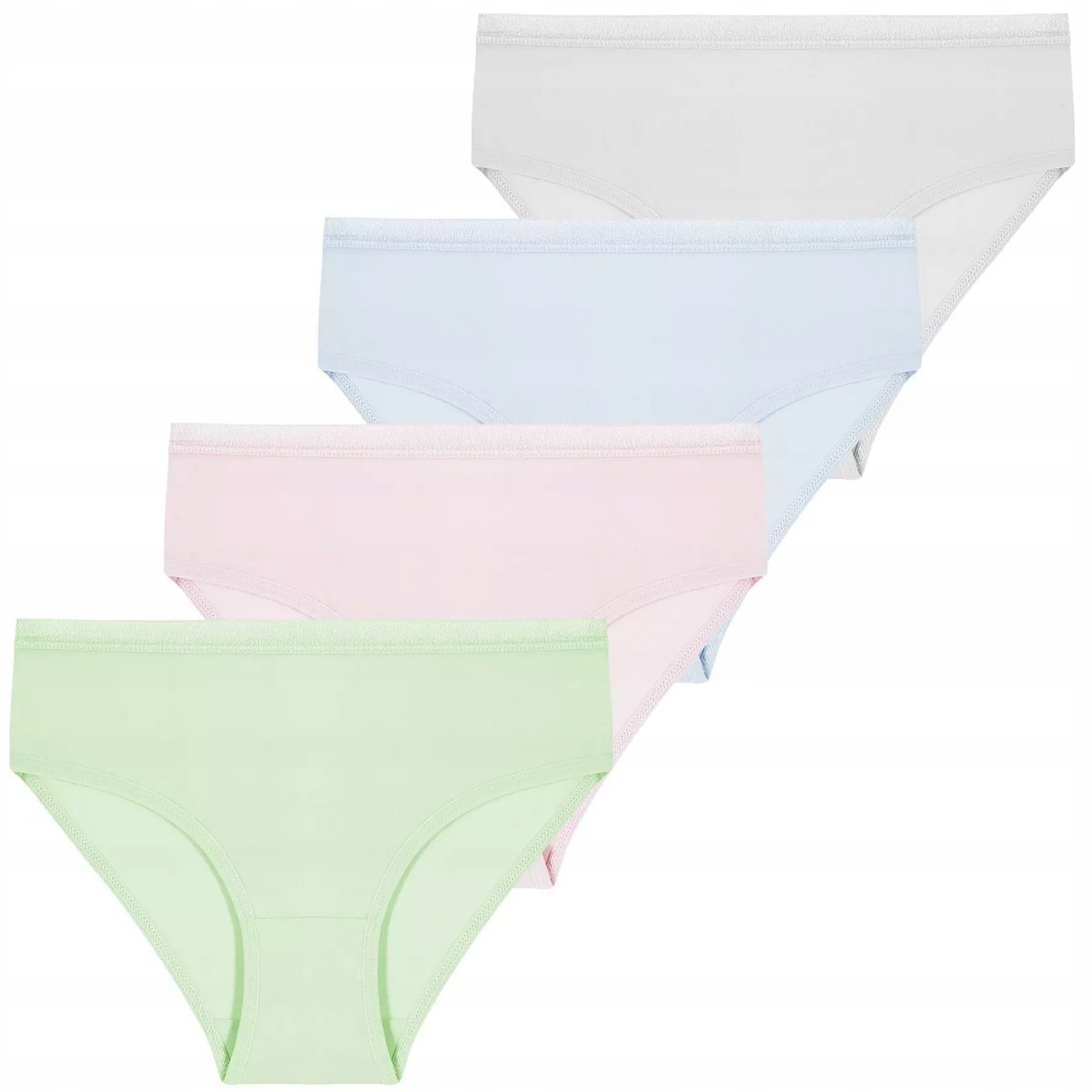 4X MAJTKI FIGI DZIEWCZĘCE DZIECIĘCE KOLOROWE BAWEŁNIANE MORAJ 146-152