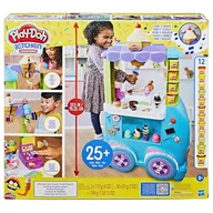Masy plastyczne - Hasbro PLAY-DOH Wielka lodziarnia na kółkach F1039 - miniaturka - grafika 1