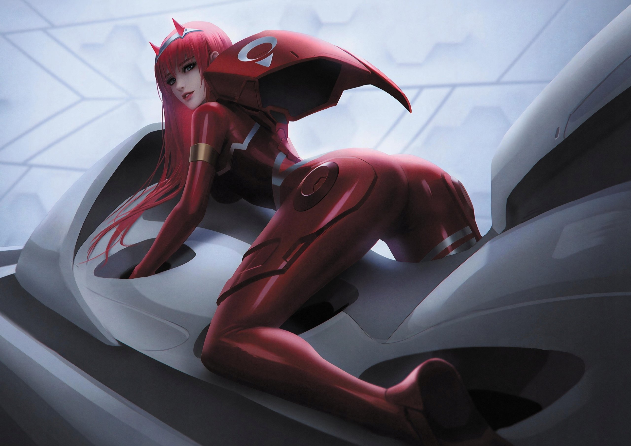 Plakat A1 anime manga Darling in The Franxx