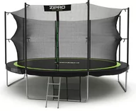 Trampoliny - Zipro Trampolina ogrodowa duża z siatką wew. 14FT - miniaturka - grafika 1