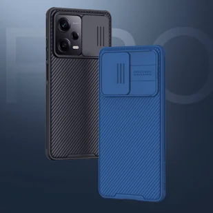 Nillkin CamShield Pro Case etui do Xiaomi Redmi Note 12 Pro / Poco X5 Pro 5G pokrowiec z osłoną na aparat czarne - Etui i futerały do telefonów - miniaturka - grafika 8