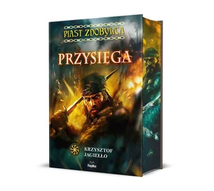 Piast Zdobywca T.1 Przysięga - Krzysztof Jagiełło - Fantasy - miniaturka - grafika 1