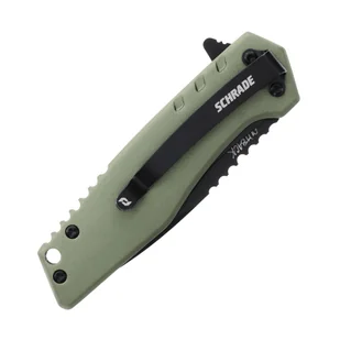 Schrade - Nóż składany Outback - Zielony - 1159312 - Noże - miniaturka - grafika 2