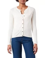 Swetry damskie - SelectedFemme Sweter damski SLFLYDIA LS Knit Cardigan B NOOS Pulower, beżowy, XS - miniaturka - grafika 1