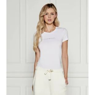 Emporio Armani T-shirt | Regular Fit - Koszulki i topy damskie - miniaturka - grafika 1