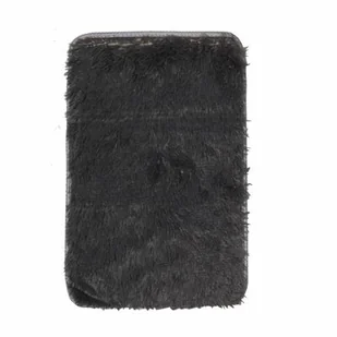 Dywanik łazienkowy Shaggy 40 x 60 cm szary Malva - Dywaniki łazienkowe - miniaturka - grafika 1